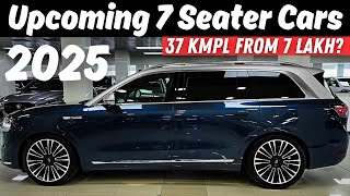 🔥37 kmpl🔥 5 Upcoming 7 Seater Car Launches in 2025 India | New Car Launch in India