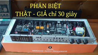 Mất 30 giây để phân biệt vang NEX FX8 XỊN và NHÁI