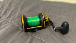 Penn Squall 40SD casting