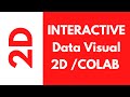 Learn to code in Python interactive 2D Data Visualization | COLAB Jupyter NB