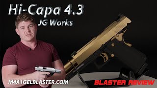 The JG Works Hi-Capa 4.3 - M4A1 Gel Blaster Review