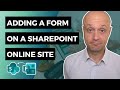 How to add Microsoft Forms surveys on SharePoint Online