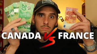FRANCE VS CANADA: Où gagne t-on le plus d'argent? (expatriation Canada)