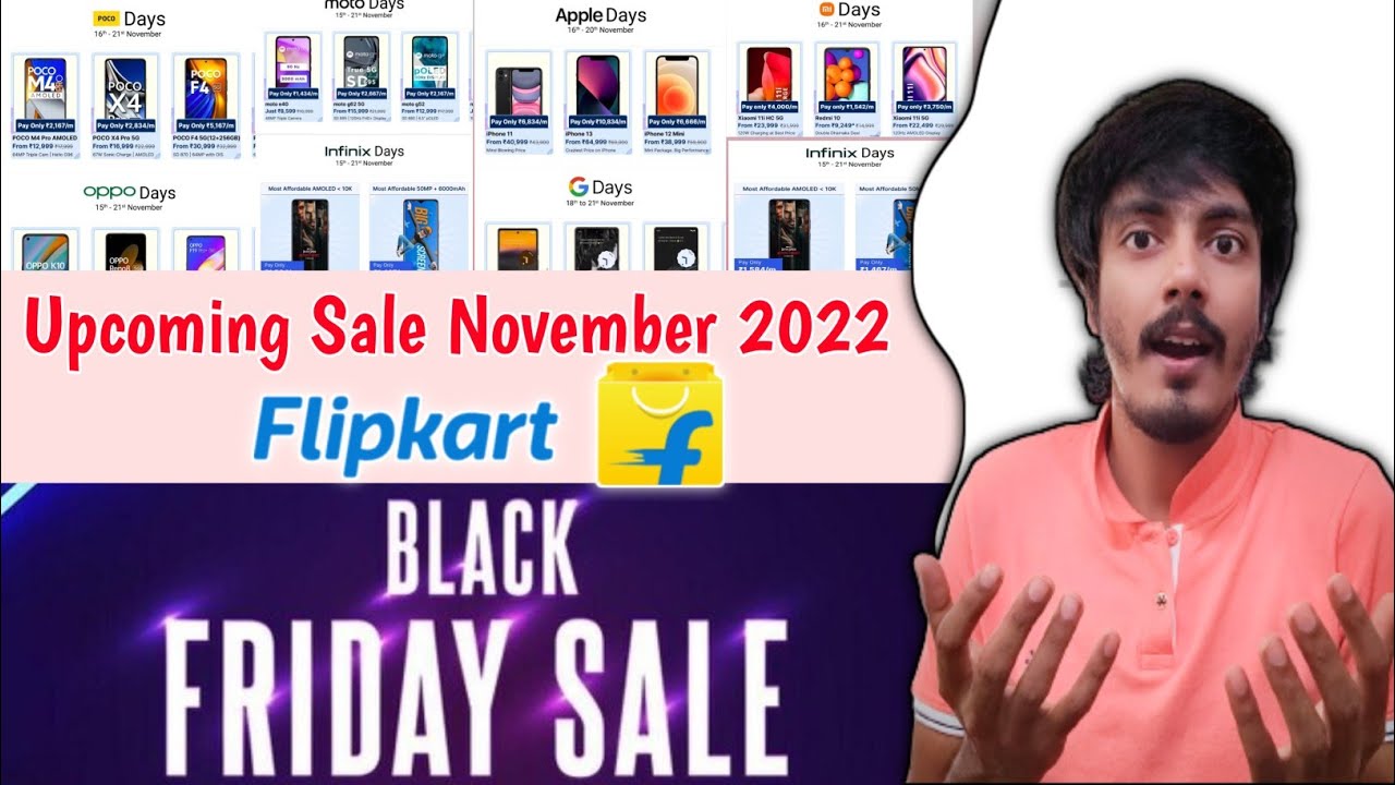 Flipkart Upcoming Sale 2022|Flipkart Black Friday Sale 2022|Flipkart ...