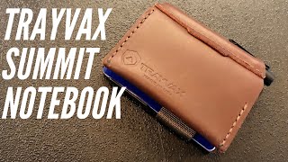 Trayvax Summit Notebook: Wallet + Notepad + Space Pen 🖊 for EDC Excellence