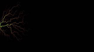 Lichtenberg-like figure in Processing