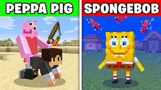 How DIFFERENT Cartoons Are Portrayed by Minecraft