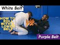 Purple Belt v White Belt - How to roll with a White Belt Gi [Rolling/Sparring] Video Breakdown