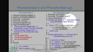 1082 PD2 [W10] 8.2 Overloading Stream Insertion and Stream Extraction Operators (1/2)