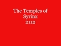 rush 2112 the temples of syrinx with lyrics