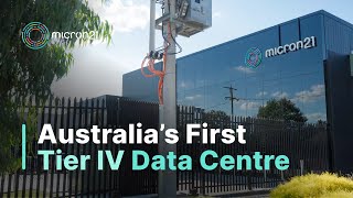 Micron21 Data Centre - Australia's only Tier IV sovereign facility. 100% Uptime, we're Always On.