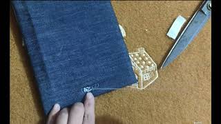 New DIY #notebookcover #beautiful #ytshorts #newdiy #longvideo