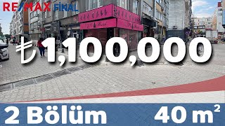 Ebuzziya Caddesine 50m Mesafede 40m2 Köşe Dükkan 1.100.000 TL