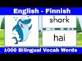 📌Learn English Finnish Vocabulary with Pictures for Beginners : Opi englannin suomen sanastoa