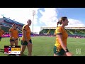 an unbelievable hat trick australia v canada hsbc svns dubai 2024 women s match highlights