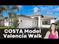 NEW CONSTRUCTION HOME TOUR IN FLORIDA - COSTA MODEL IN VALENCIA WALK - RIVERLAND - PORT SAINT LUCIE