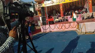 Himani dholta talent round performing in miss rohru in rohru mela 2k19