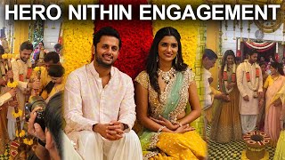 Hero Nithin Engagement Photos | Nithin | Shalini