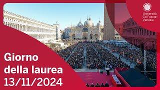 Giorno della laurea - 13 novembre 2024