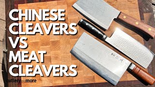 Chinese Cleaver vs Meat Cleaver: Are you chopping BONES or VEGGIES?