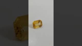 6.51ct natura srilankan yellow saphire