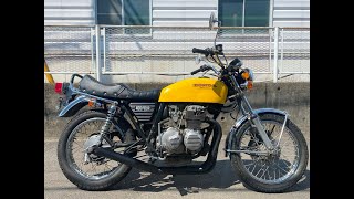 CB400FOUR　カスタム　エンジン始動動画