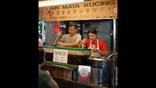 🇲🇾馬來西亞吉隆坡唐人街羅漢果龍眼冰糖燉冬瓜水 Malaysia Kuala Lumpur Chinatown Longan Winter Melon Drink Air Mata Kucing