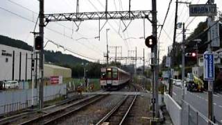 近鉄吉野線六田駅急行大阪阿部野橋行き発車