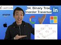 LeetCode 94. Binary Tree Inorder Traversal RECURSIVELY - Interview Prep Ep 66