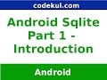 Android Tutorial 2019 - How to Access SQLite Database in Android Part - 1