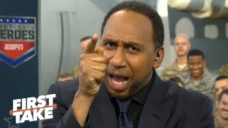 Finish the job! – Stephen A. motivates Alabama with a fiery speech | First Take