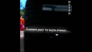 KASHMIR MAIN TU KANYAKUMARI || Chennai Express || Shahrukh khan & Dipka Padukon ||  Lyrics Video