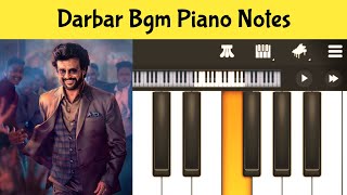 Darbar Theme | Rajinikanth BGM | Anirudh | Piano Tutorial