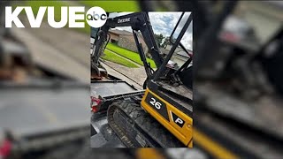 Warrant issued after Travis County man loses out on thousands regarding stolen excavator