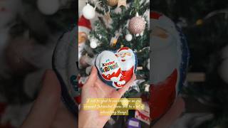 Kinder surprise/ Santa/ Christmas #holiday #usa #sweet