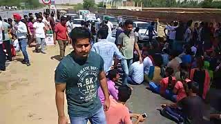 Students protest in Bathinda