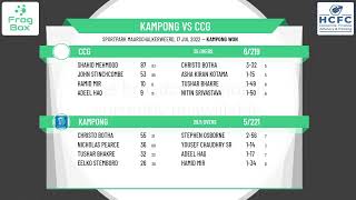 KNCB - Zomi - Round 9 - Kampong v CCG