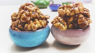 Healthy, delicious and simple recipe of amber walnut kernel Share you how to cooking chinese food