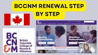 How to Renew Your Nursing License with BCCNM (2025) for IENs