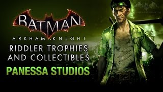 Batman: Arkham Knight - Riddler Trophies - Panessa Studios