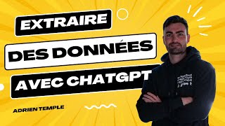 Extraire des données d'un site avec ChatGpt