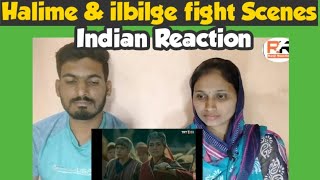 indian reaction on Halime and Elbilge Fight scenes surprised Indians | Runji Reaction