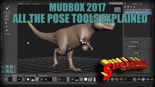 Mudbox 2017: All The Pose Tools Explained