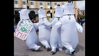 90 Seconds on Why Pro-Nuclear Activists Protested Greenpeace in Germany and France