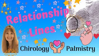 Relationship Marriage Lines Chirology Palm Reading