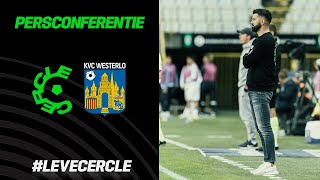 CERCLE BRUGGE-KVC WESTERLO | Persconferentie na de match