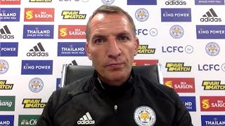 Leicester 0-2 Arsenal - Brendan Rodgers - Post Match Press Conference
