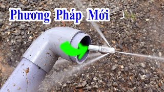 phương pháp công cống mới này liệu có hiệu quả? thông cống bằng máy rửa xịt áp lực, dây thông cống