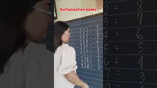 Multiplication hacks Table 9 #math #education