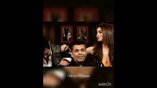 Alia Bhatt sing a song which Varun Dhawan made for her| Varia Moments in Koffee with Karan|